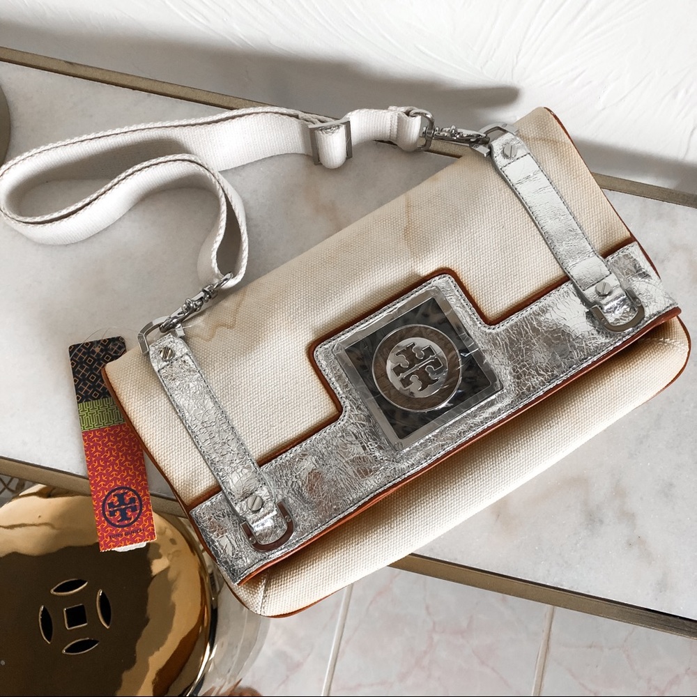 Tory Burch Fold Over Clutch